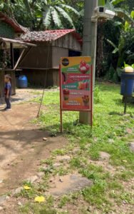 Ice cream and snacks for sale at FURESA El Salvador